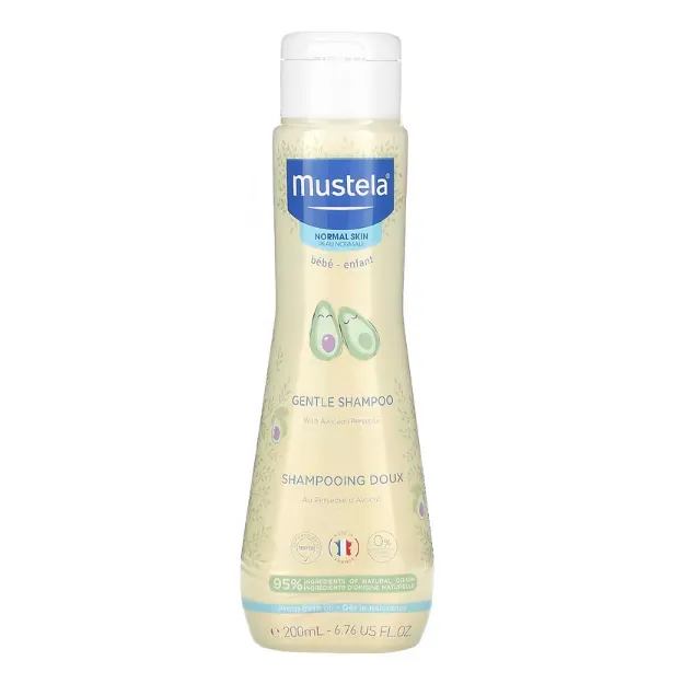 Детский шампунь для нормальной кожи Mustela с авокадо 200 мл
