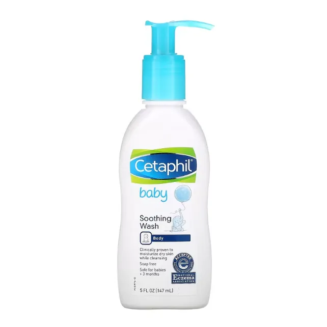 Детское очищающее средство для купания Cetaphil с успокаивающим эффектом 147 мл 