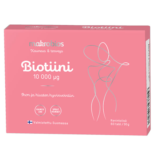 MAKROBIOS Biotin 10 мг 60 таблеток