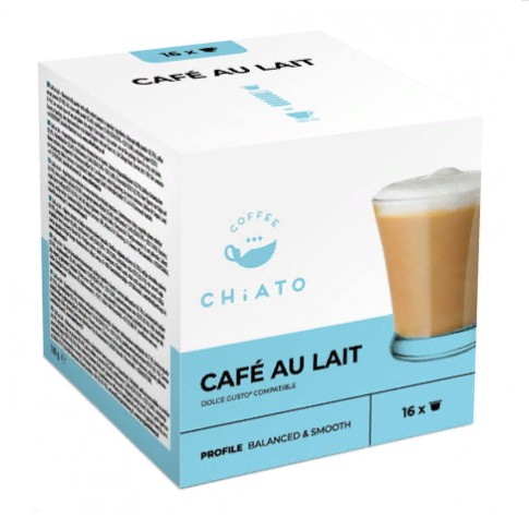 Кофе в капсулах для кофемашин NESCAFÉ Dolce Gusto CHiATO Café au lait 16 шт в уп