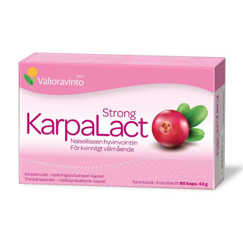Молочно - кислые бактерии KarpaLact Strong в капсулах 60 шт.