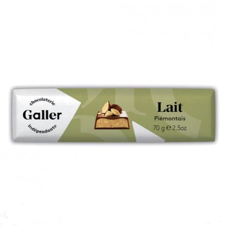 Шоколадный батончик Galler Milk Lait Piemontais 70 г