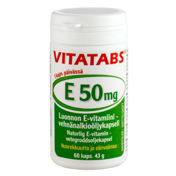 Витамин Е Vitatabs в капсулах 60 шт.