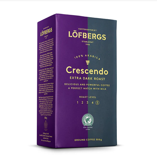 Кофе молотый Löfbergs Crescendo 500г