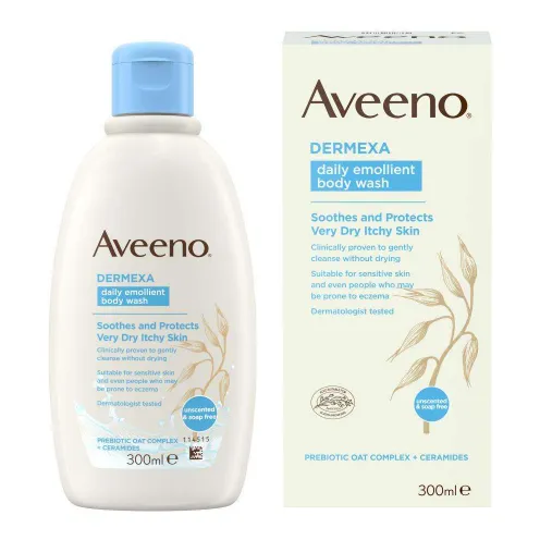 Смягчающий гель для душа Aveeno Dermexa Daily Emollient Body Wash 300 мл