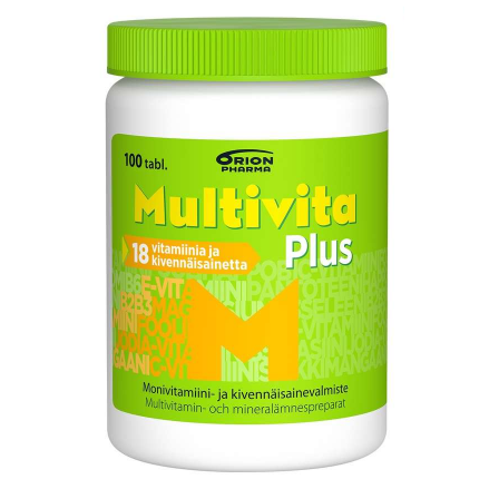 Мультивитамины Multivita Plus в таблетках 100 шт.