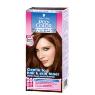 Тонирующий шампунь Schwarzkopf Poly Color 20 Kastanja