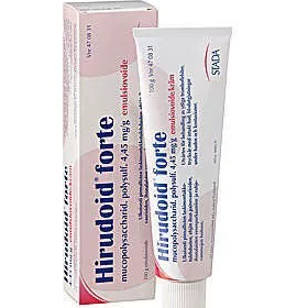Hirudoid forte 4,45 mg/g, Хирудоид форте 4,45 мг/г, средство для лечения гематом, 100 г