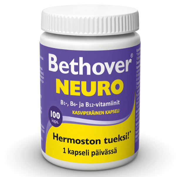 Витамины группы В Bethover Neuro в капсулах 100 шт.