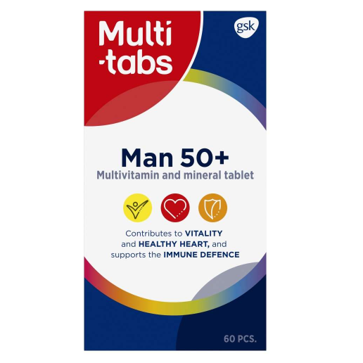 Мультивитамины для мужчин Multi-tabs Man 50+ в таблетках 60 шт.