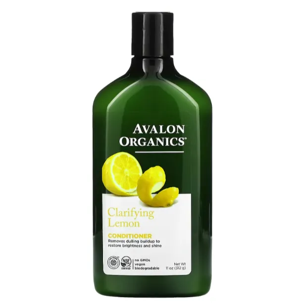 Кондиционер для осветленных и склонных к жирности волос Avalon Organics с лимоном 312 мл