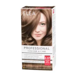 Профессиональная краска для волос ELEA 5.57 Golden Light Brown