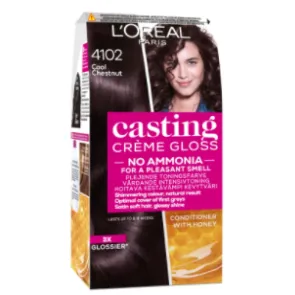 Краска для волос L'oreal Paris Casting Creme Gloss 4102 Medium Brown Neutral Pearl