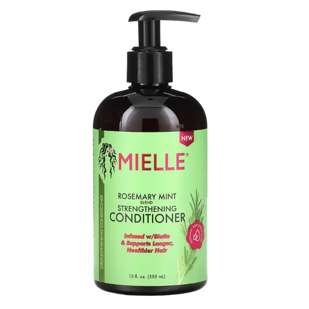 Укрепляющий кондиционер для волос Mielle Organics с розмарином и мятой 355 мл