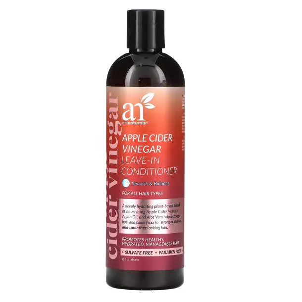 Несмываемый кондиционер для волос Artnaturals с яблочным уксусом и кокосовым маслом 355 мл