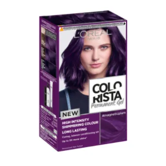 Краска для волос L'oreal Paris Colorista Permanent Gel #Magneticplum