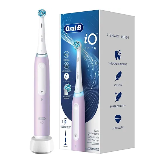 Электрическая зубная щетка Oral-B iO Series 4 лавандовая