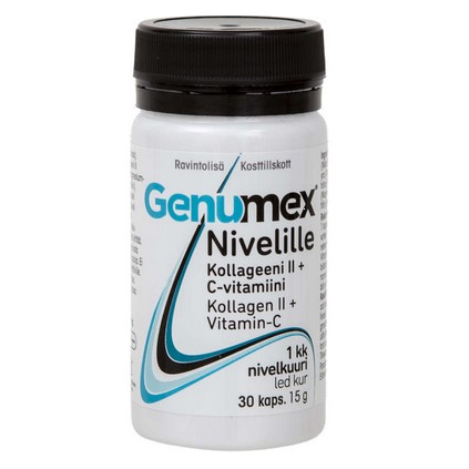 Коллаген и витамин С Genumex nivelille для суставов в капсулах 30 шт.