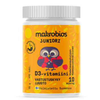 Macrobios Junior D3-витамин 100шт