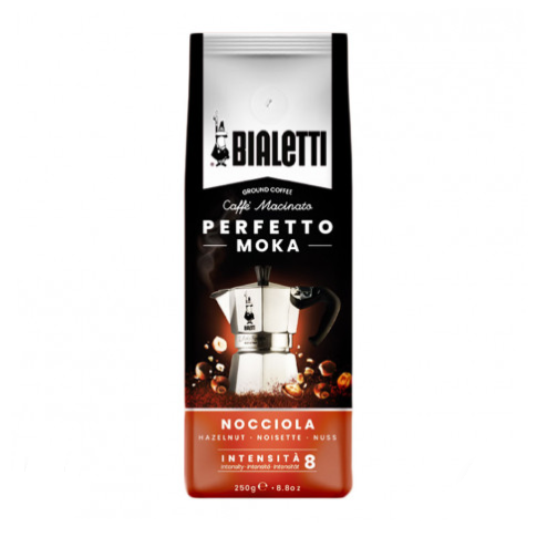 Кофе молотый Bialetti Perfetto Moka Nocciola Hazelnut 250 г