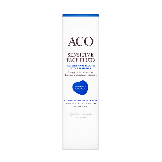Крем - флюид для лица ACO Sensitive для нормальной, комбинированной и чувствительной кожи 50 мл