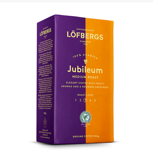 Кофе молотый Löfbergs Jubileum 500г