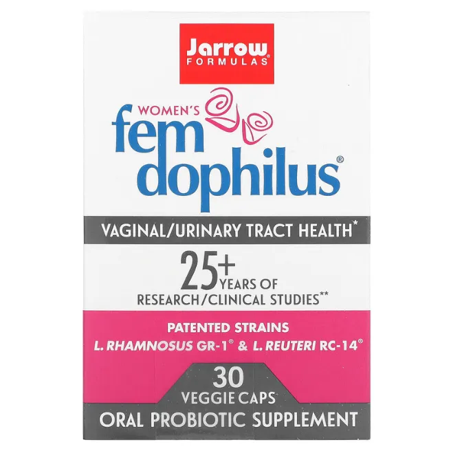 Пробиотик для женщин Fem Dophilus Jarrow Formulas в таблетках 30 шт.