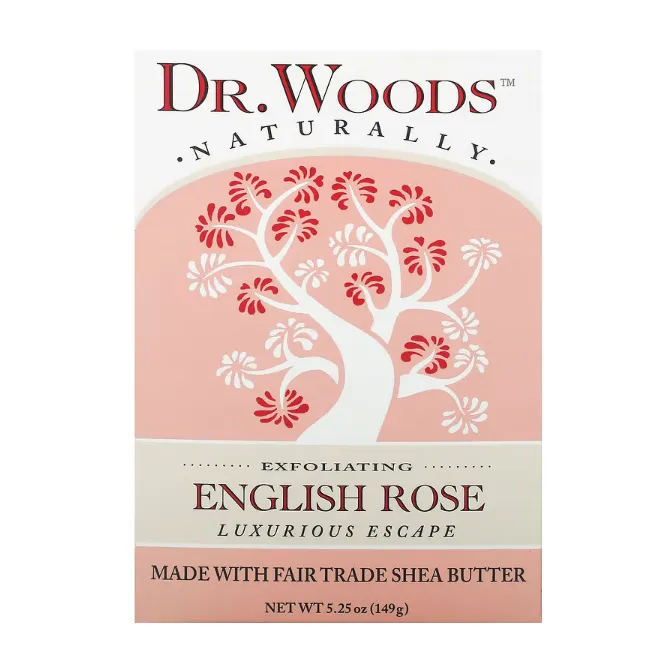 Мыло Dr. Woods английская роза 149 г