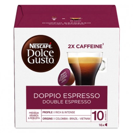Кофе в капсулах NESCAFÉ Dolce Gusto Doppio Espresso 16 шт