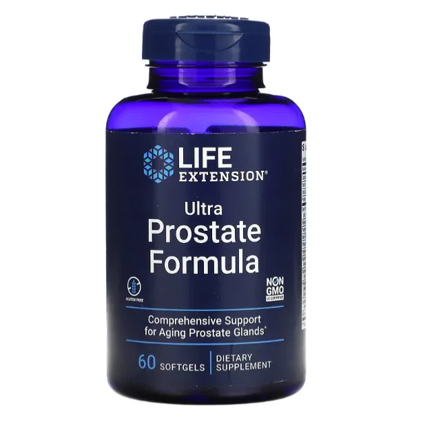 Пищевая добавка Ultra Prostate Formula Life Extension для мужчин в капсулах 60 шт.