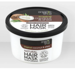 Маска для волос Organic Shop Coconut & Shea 250мл