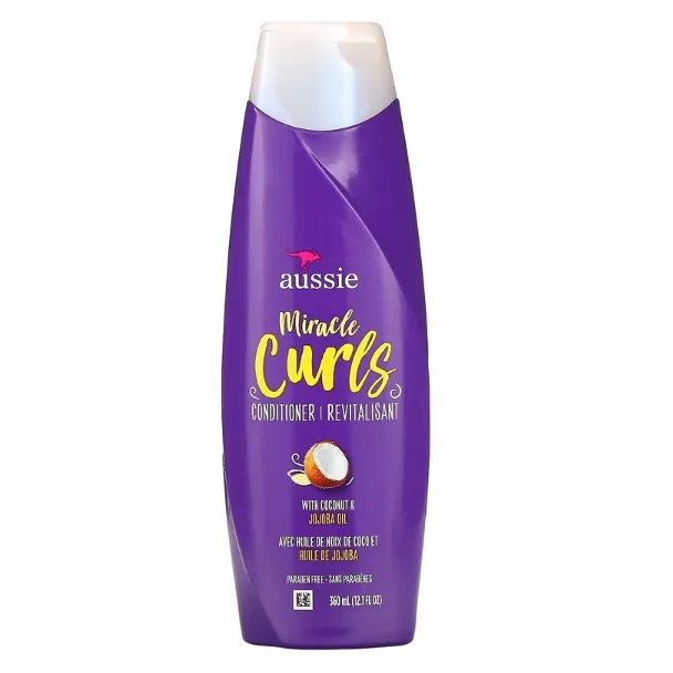 Кондиционер для сухих и вьющихся волос Aussie Miracle Curls с маслами кокоса и австралийским жожоба 360 мл