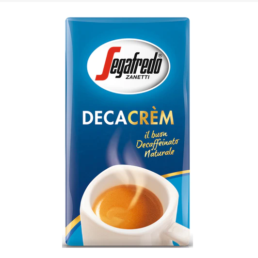 Кофе молотый Segafredo Deca Crèm 250г без кофеина
