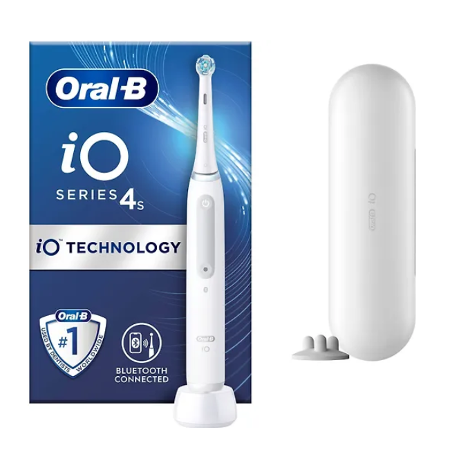 Электрическая зубная щетка Oral-B iO Series 4s белая, Oral-B iO Series 4s, Oral-B