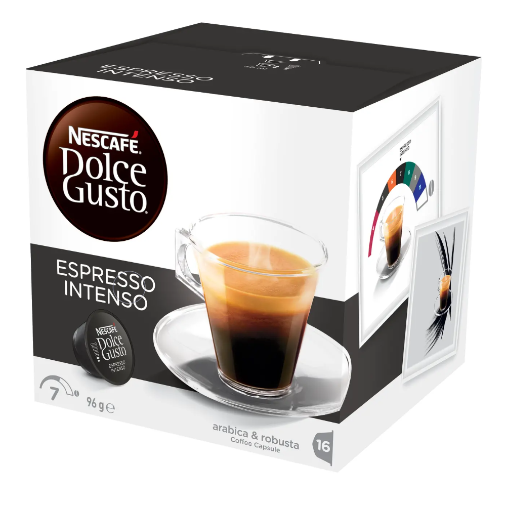 Кофе в капсулах Nescafe Dolce Gusto Espresso Intenso, 16 кап. в уп.