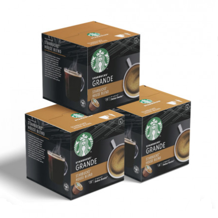 Набор кофе в капсулах для кофемашин Dolce Gusto® Starbucks House Blend Grande 3 x 12 шт