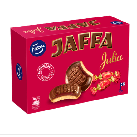 Печенье бисквитное Fazer Jaffa 300г