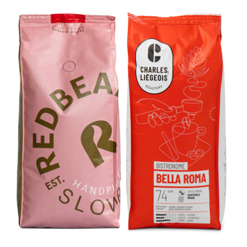 Набор кофе в зернах Gold Label Organic + Bella Roma 2х1 кг