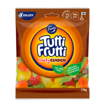 Мармелад Fazer Tutti Frutti Choco 170г