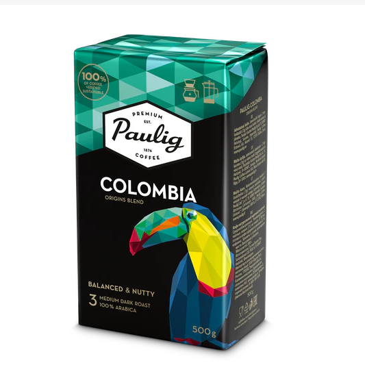 Кофе молотый Paulig Colombia Origins Blend 500г