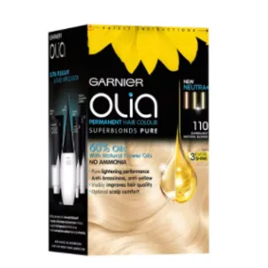 Стойкая крем-краска для волос Garnier "Olia" 110 Superlight Natural Blonde