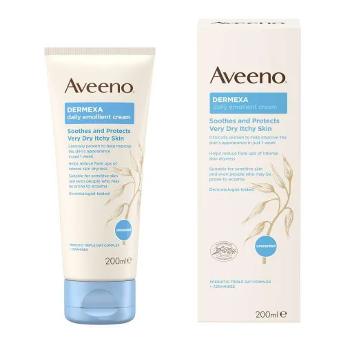 Смягчающий крем для тела Aveeno Dermexa Daily Emollient Cream 200 мл