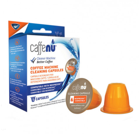 Очищающие капсулы для кофемашин Caffenu 5 шт