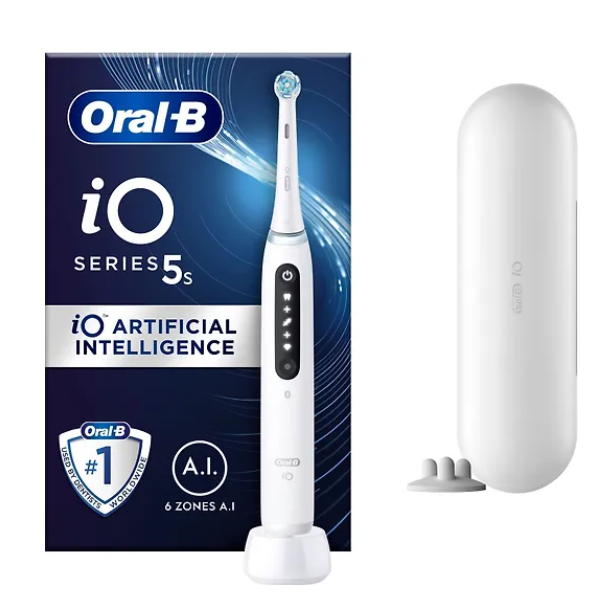 Электрическая зубная щетка Oral-B iO Series 5s белая, Oral-B iO Series 5s, Oral-B