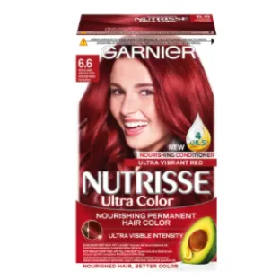 Краска для волос Garnier Nutrisse 6.60 Intensiivinen punainen