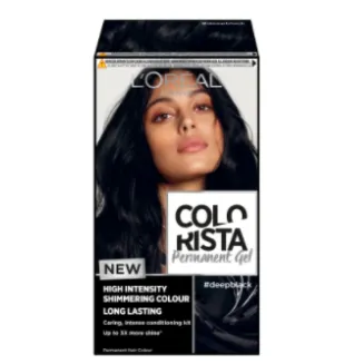 Краска для волос L'oreal Paris Colorista Permanent Gel #Deepblack