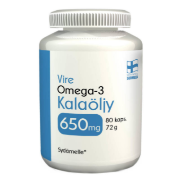 Vire Omega-3 Рыбий жир 80 капсул