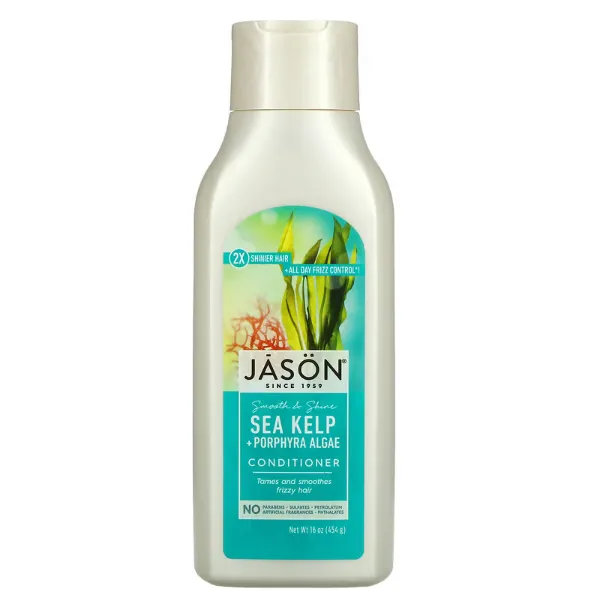 Кондиционер для вьющихся волос Jason Natural с морскими водорослями 454 мл