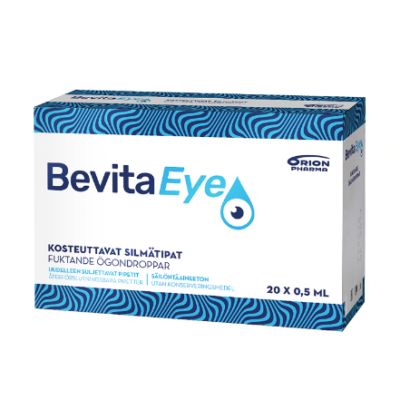 Bevita Eye ( Бевита ) 0,4% глазные капли от аллергии в одноразовых пипетках 0,5 мл x 20 шт., увлажняющие глазные капли