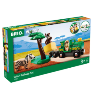 Игровой набор Brio железнодорожный Сафари